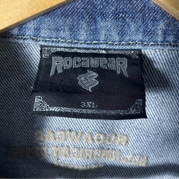 Rocawear 3XL Denim Vest - Picture 8 of 9